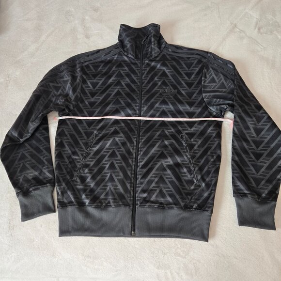 ADIDAS ORIGINALS men's Jacket, size S black/gray - Picture 7 of 11
